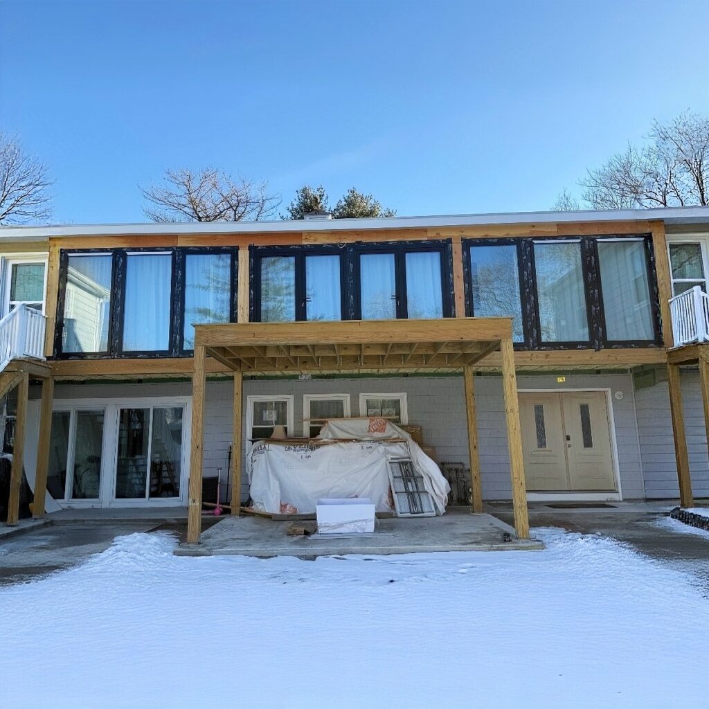 featured aluminum window installation project