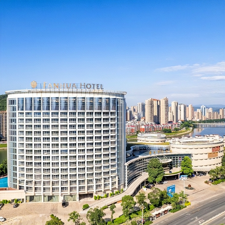 hotel project with thermal break aluminum window systems