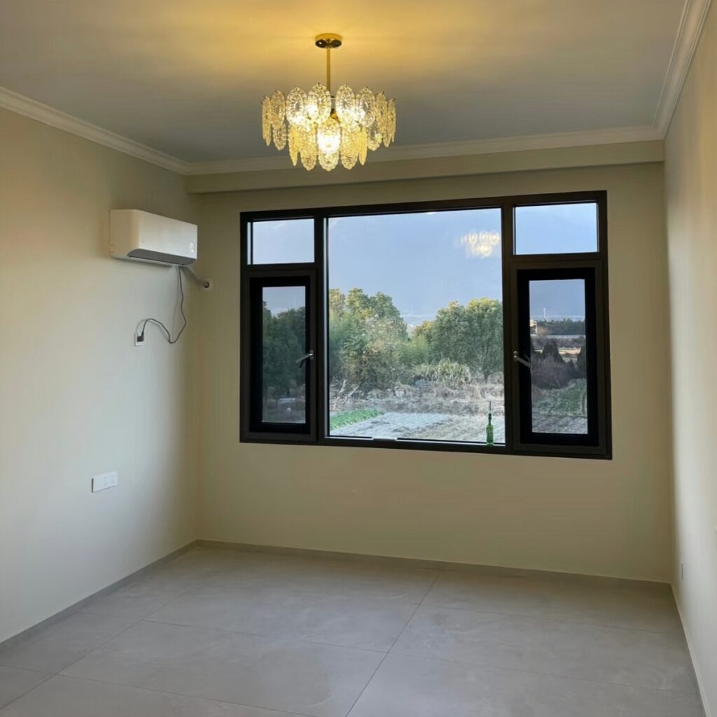 custom aluminum window project for apartment building