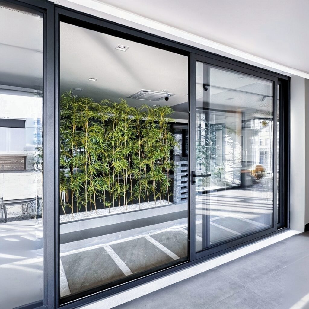 lift and slide aluminum door system