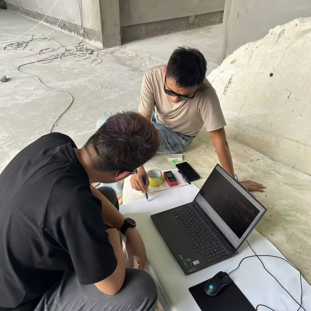 Installation process of thermal break aluminum windows