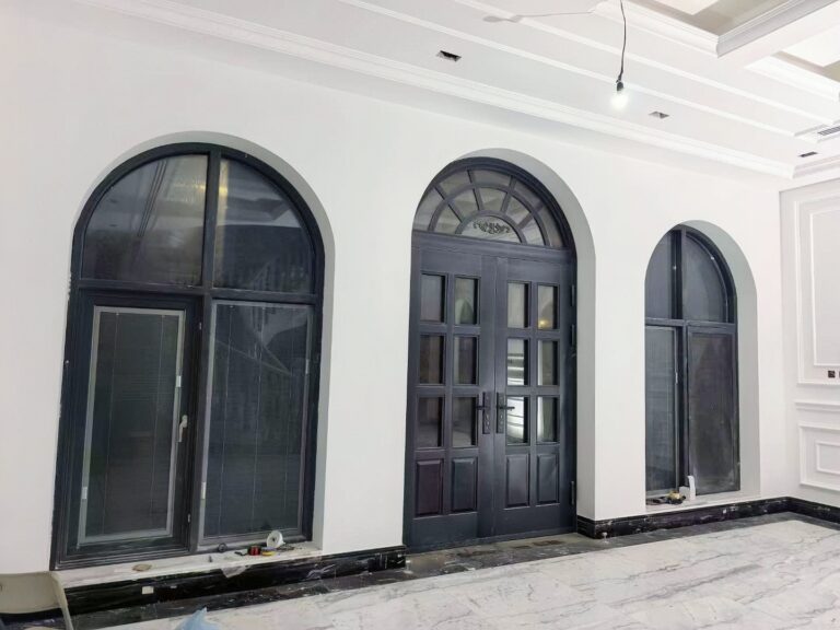 aluminum windows with integrated blinds