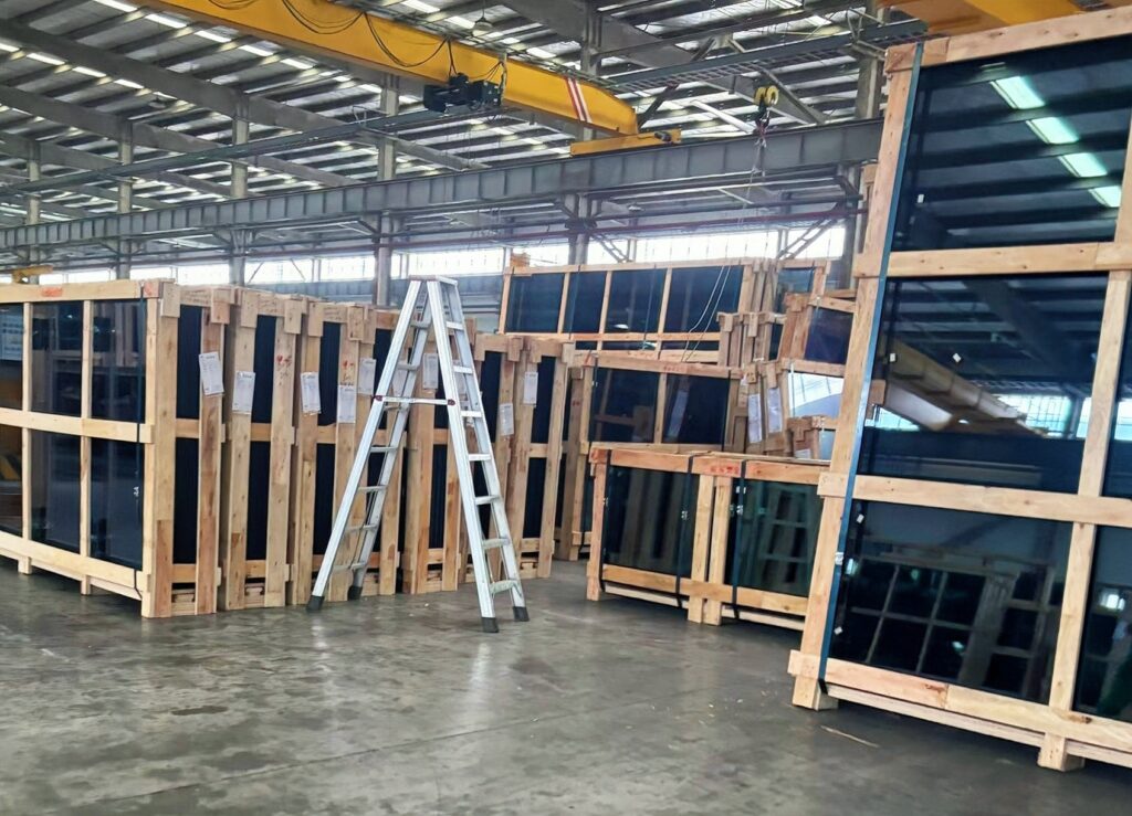 Glass configuration options for building projects