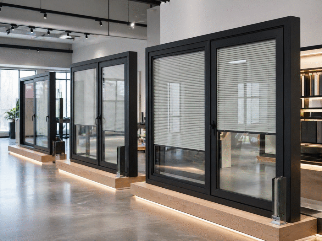 integrated blinds sample support